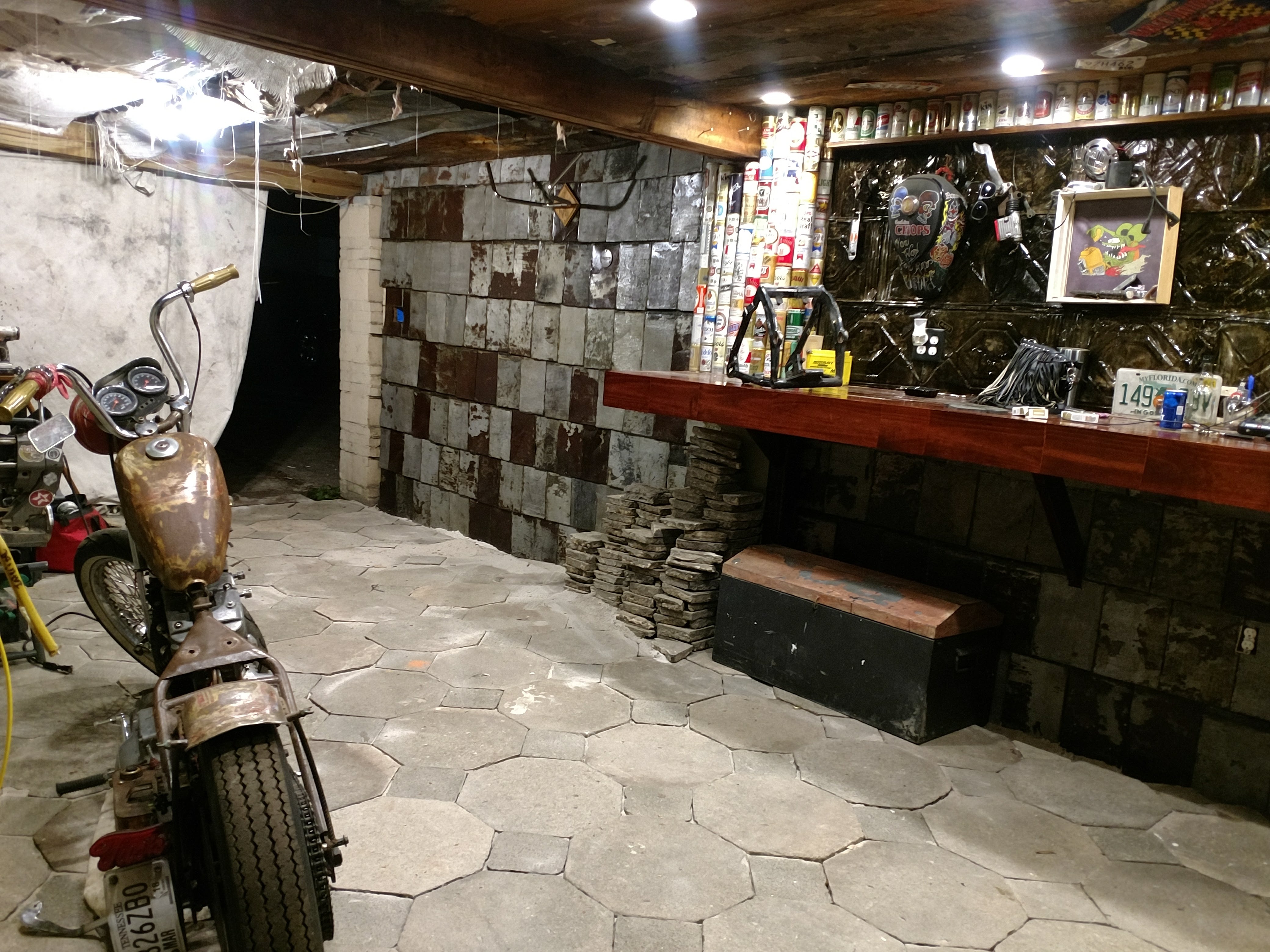 Garage To Man Cave Remodel Soul Creations