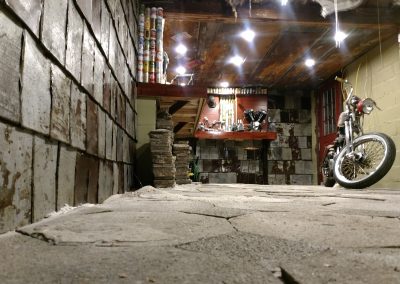 Garage to Man Cave Remodel